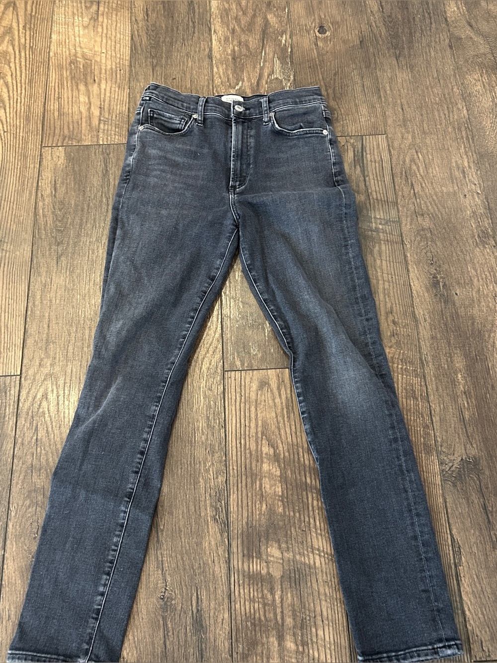 Citizens of Humanity Denim Jean Size 27 Skinny Leg Stretch Black